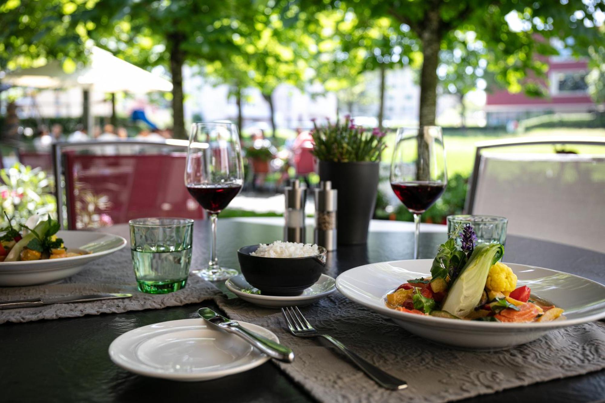 Hotel Restaurant Seegarten Arbon Exterior photo