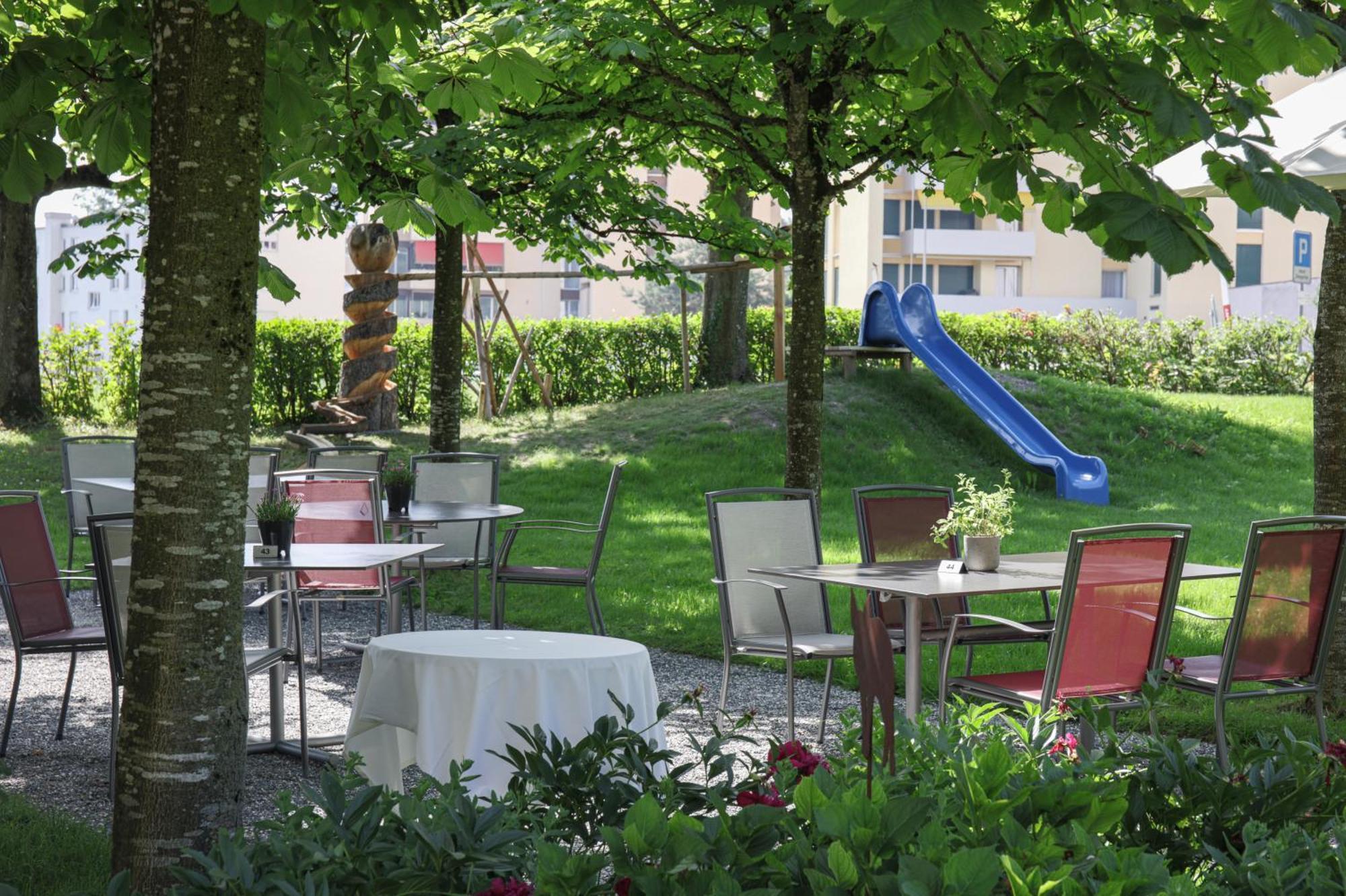 Hotel Restaurant Seegarten Arbon Exterior photo